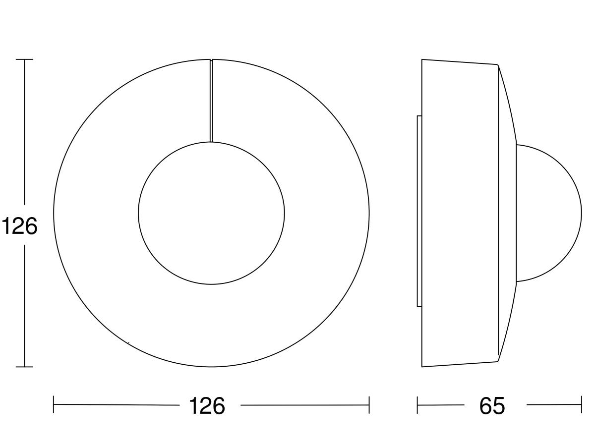 Steinel Bewegungsmelder IS 345-R AP WS KNX