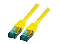 EFB RJ45 Patchkabel S/FTP, Cat.6A, LSZH, 0,25m, gelb