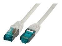 EFB RJ45 Patchkabel S/FTP, Cat.6A, LSZH, 1m, grau