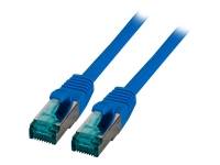 EFB RJ45 Patchkabel S/FTP, Cat.6A, LSZH, 3m, blau