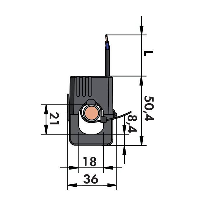 WAGO GmbH & Co. KG Kabelumbau-Stromwandler 855-3001/150-003