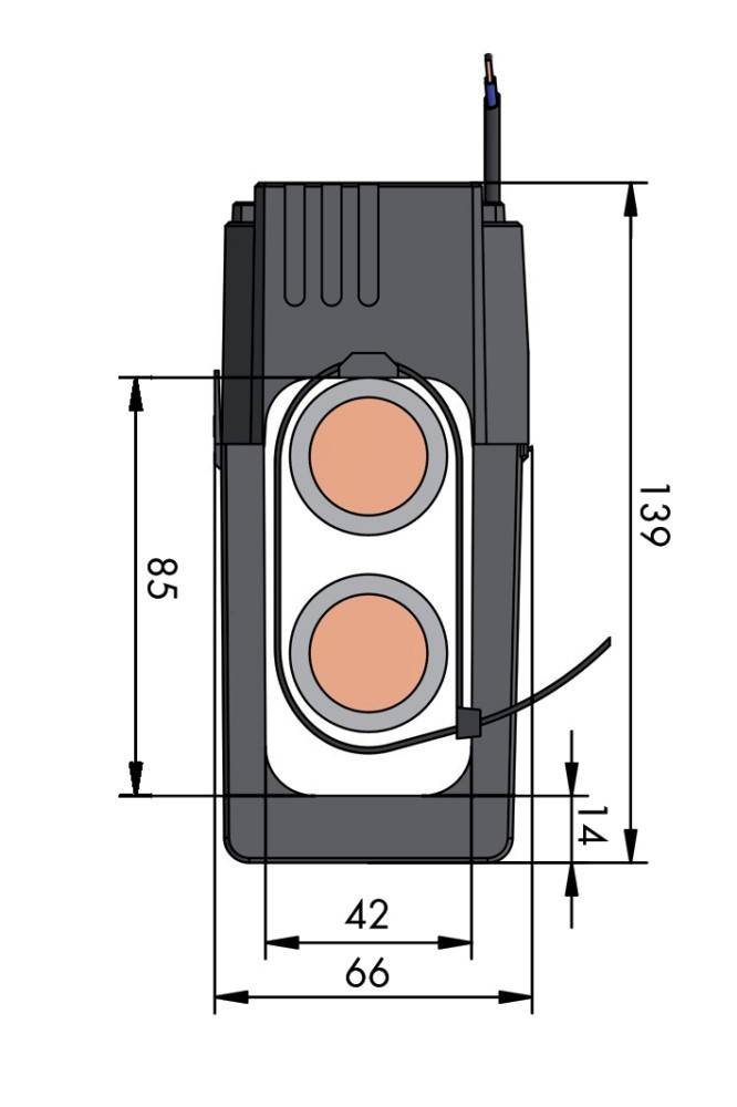 WAGO GmbH & Co. KG Kabelumbau-Stromwandler 855-5101/400-000