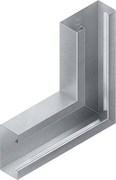 Niedax GK-Vertikaleck 90Gr. GKV 110-78 WA