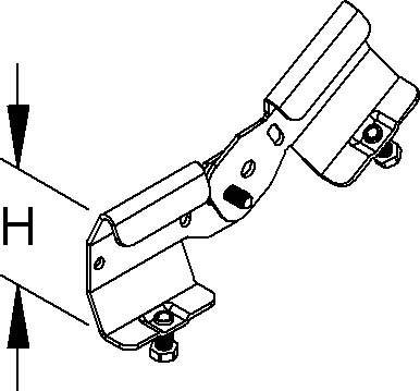 Niedax Gelenkverbinder KRRGV 55 F