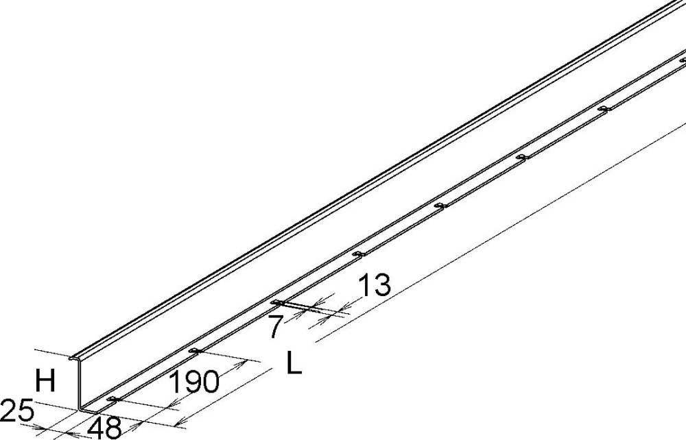 Niedax GFK-Trennsteg LFGT 50