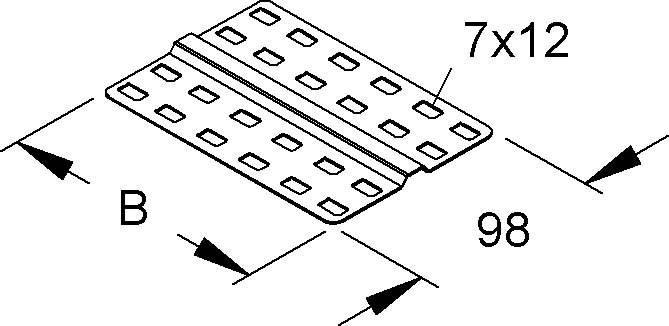 Niedax Stoßstellenleiste RSLC 100 E3
