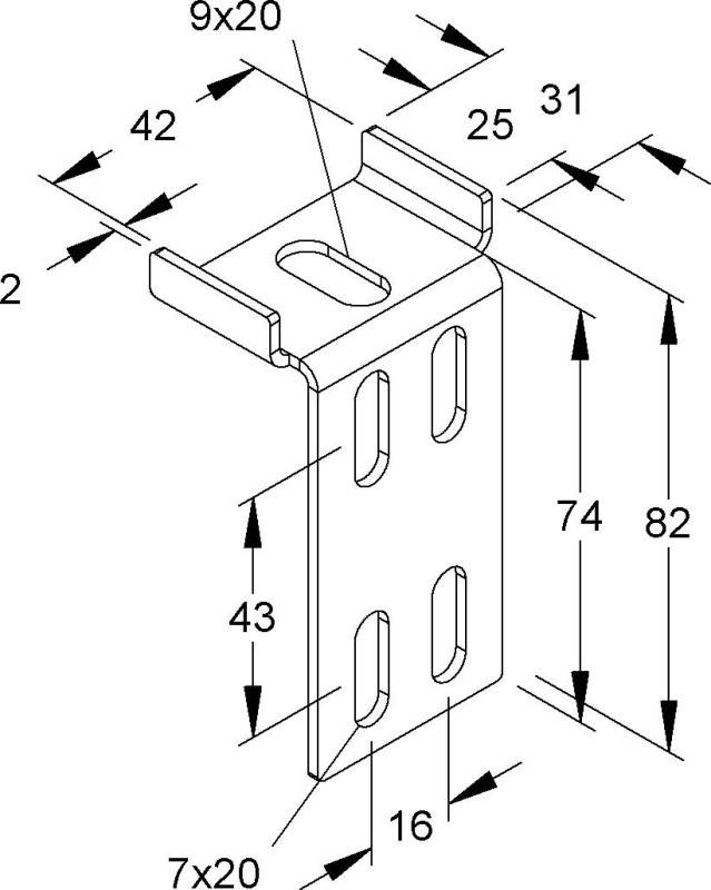 Niedax Auflager TR 86 S