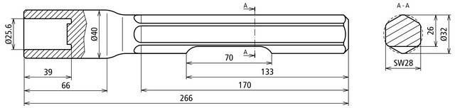 DEHN Hammereinsatz S01819