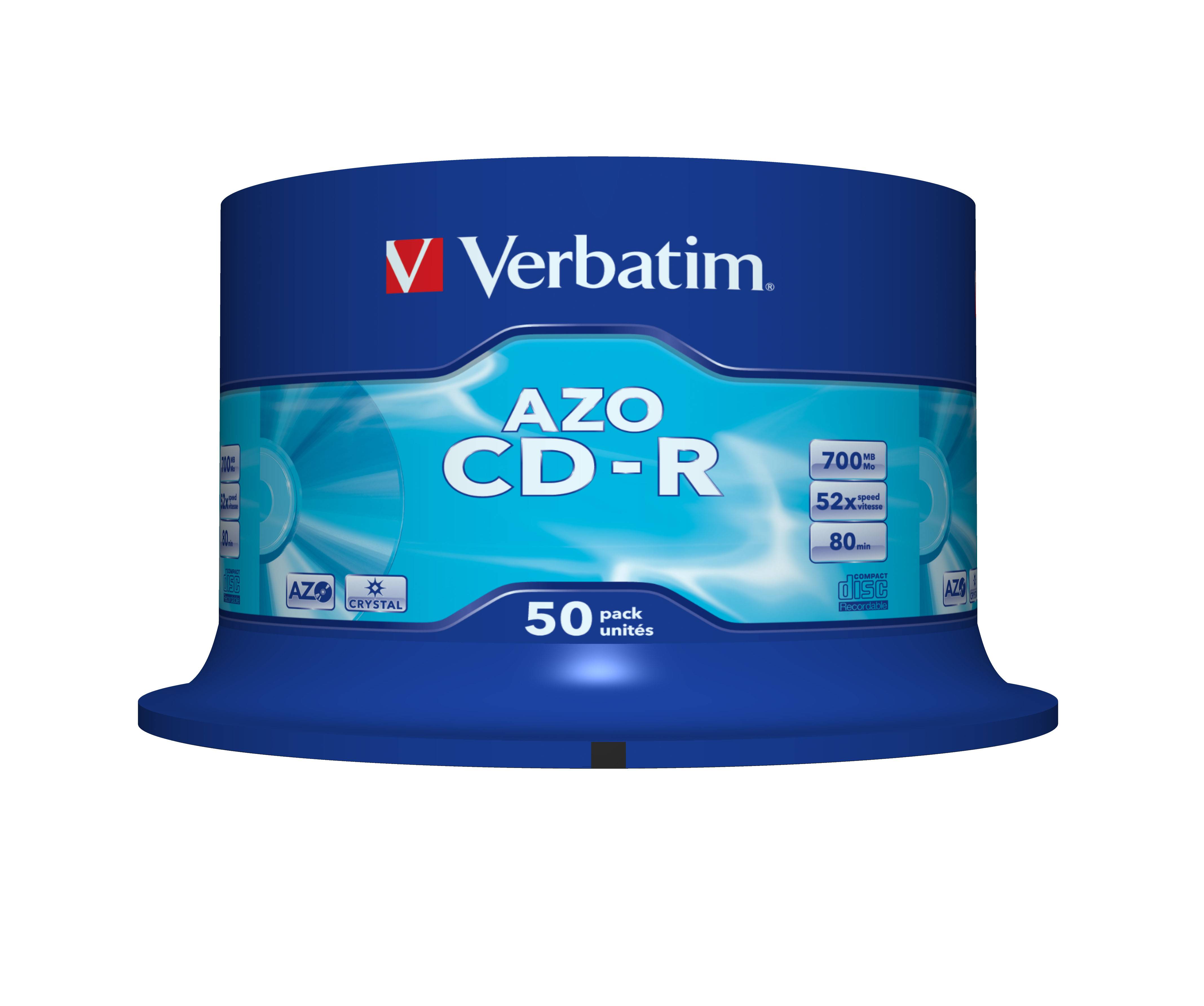 Verbatim DataLifePlus - 50 x CD-R - 700 MB 48x