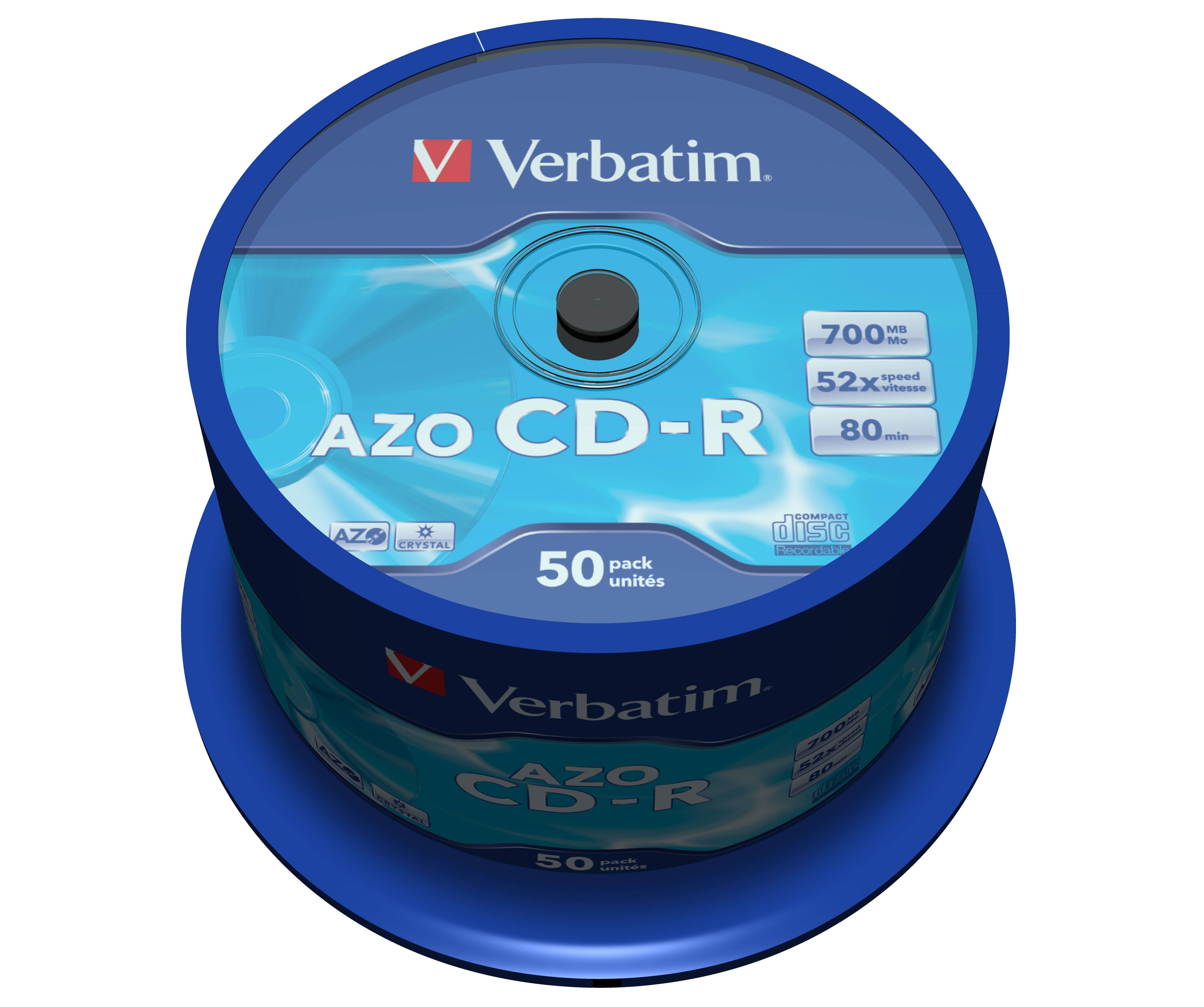Verbatim DataLifePlus - 50 x CD-R - 700 MB 48x