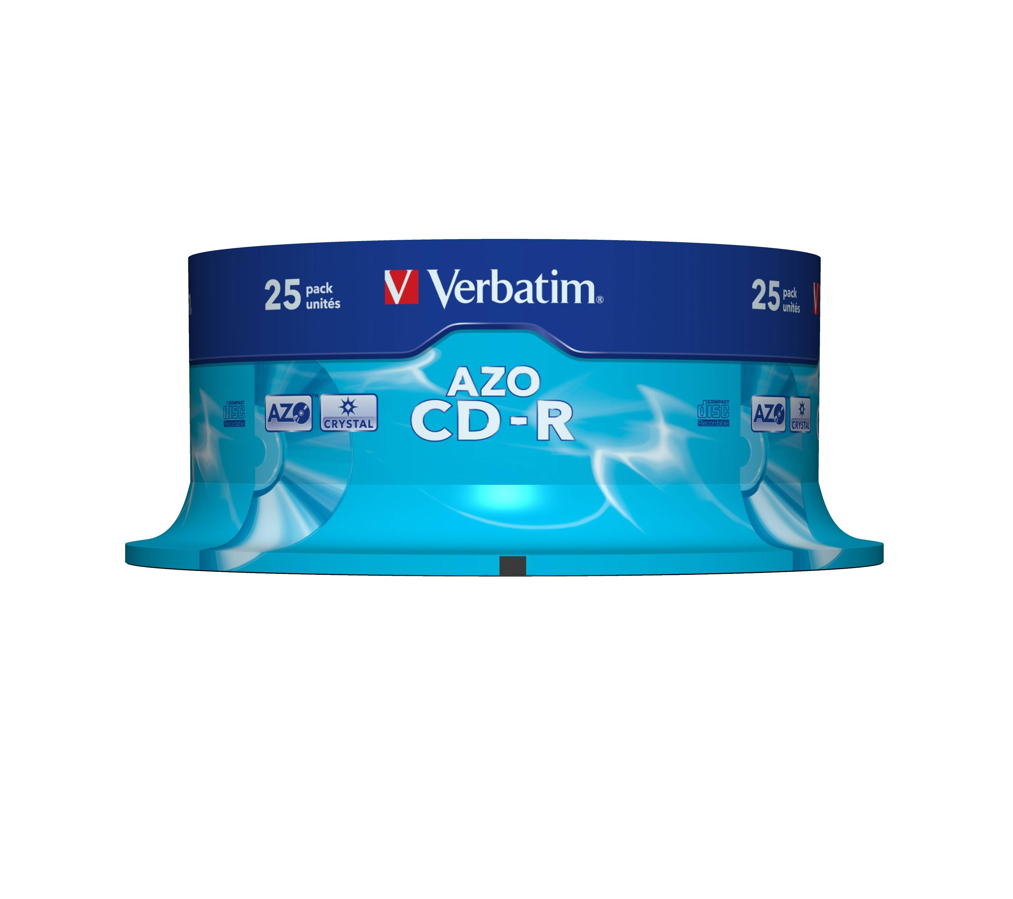 Verbatim - 25 x CD-R (80 Min) 48x