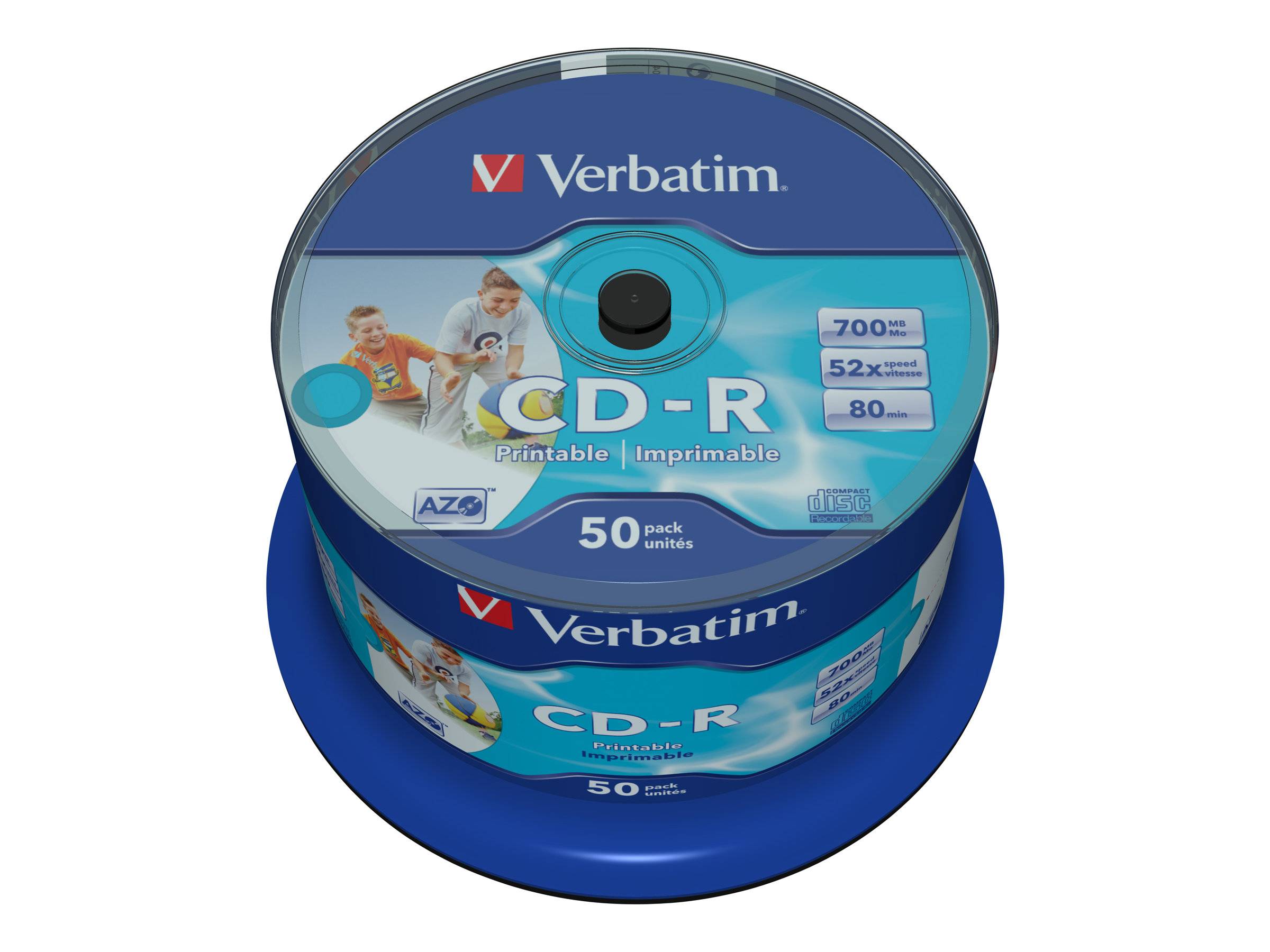 Verbatim DataLifePlus - 50 x CD-R - 700 MB 52x