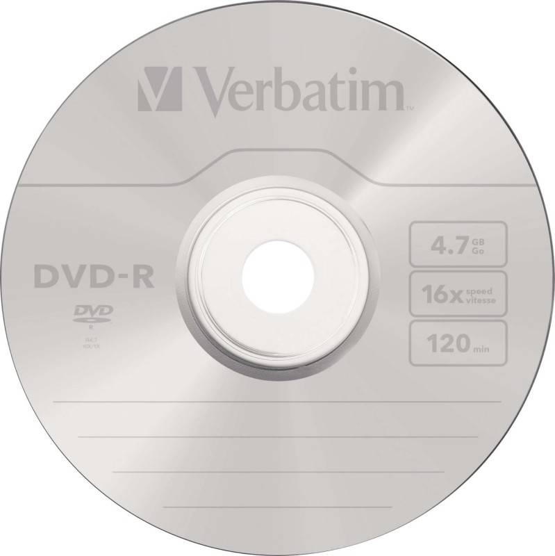 Verbatim DVD-R VERBATIM 43519(VE5)