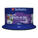 Verbatim - 50 x DVD+R DL - 8.5 GB 8x - mit Tintenstrahldrucker bedruckbare Oberfläche