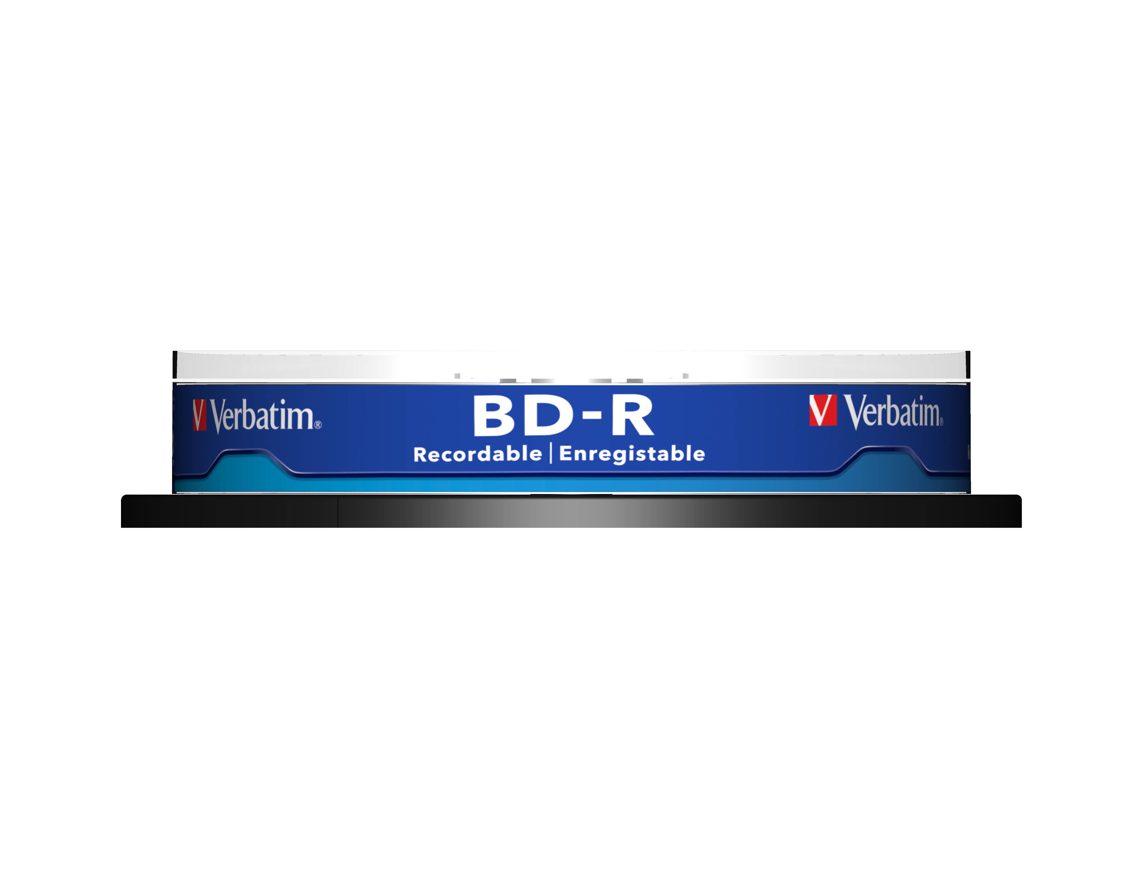 Verbatim - 10 x BD-R - 25 GB 6x - Spindel
