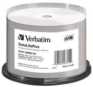 Verbatim DataLifePlus - 50 x CD-R - 700 MB 52x