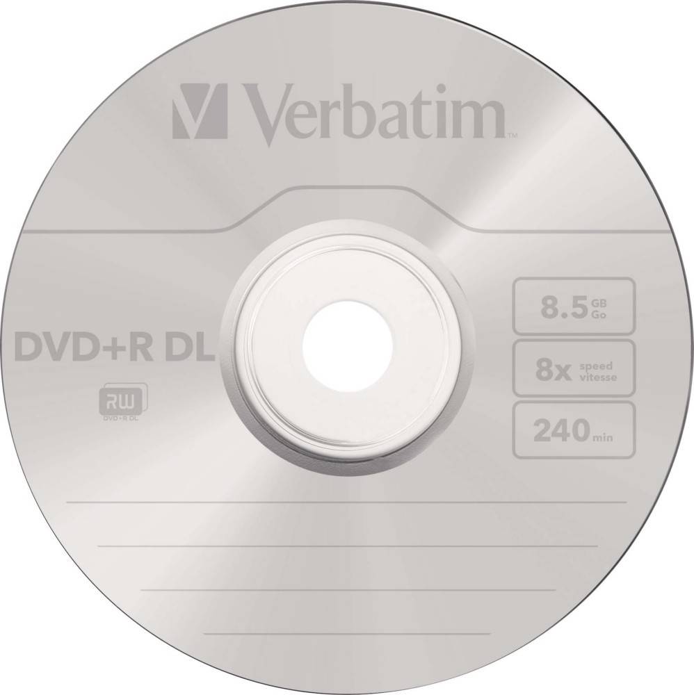 Verbatim DVD+R DL VERBATIM 43541(VE5)