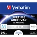 Verbatim M-DISC BD-R 25GB/1-4x Jewelcase (5 Disc) Verbatim M-DISC BD-R 25GB/1-4x Jewelcase (5 Disc)