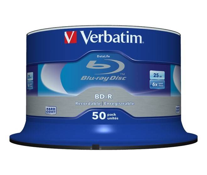 Verbatim BD-R 25GB/1-6x VERBATIM 43838(VE50)