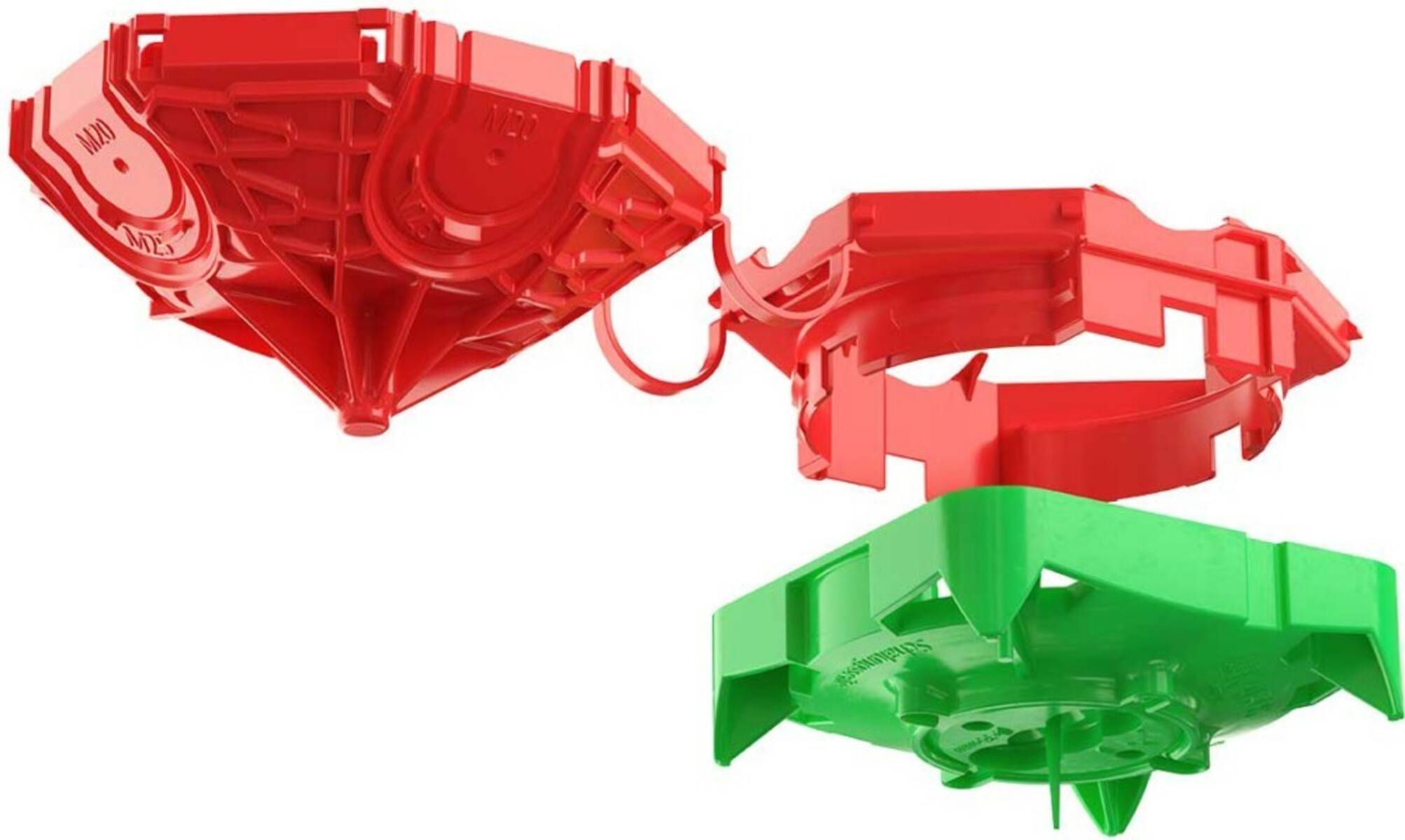 Kaiser Deckendose 45° 1249-12