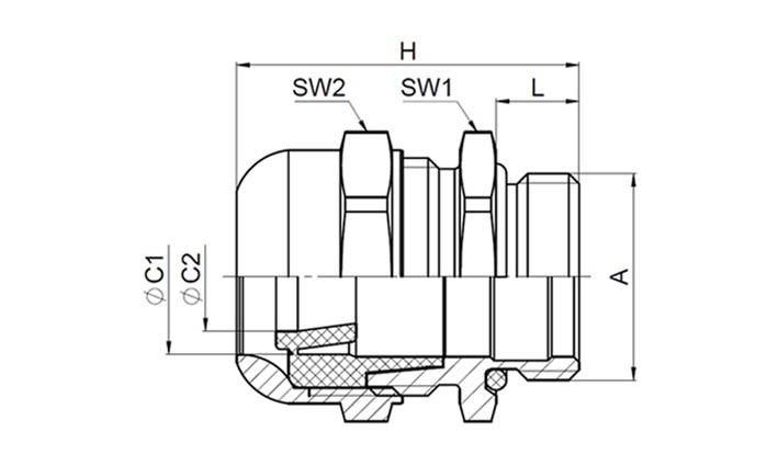 Jacob Kabelverschraubung K257-1016-00