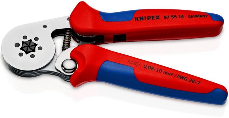 Knipex-Werk Aderendhülsen-Presszange 97 55 14 SB