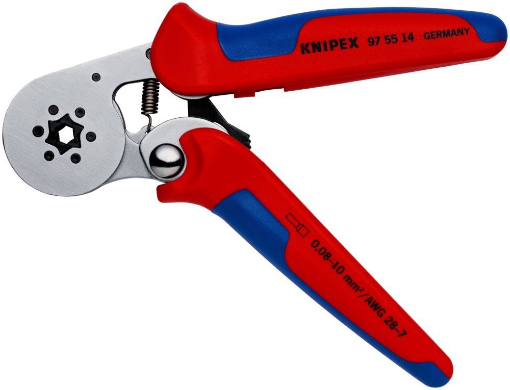 Knipex-Werk Aderendhülsen-Presszange 97 55 14 SB