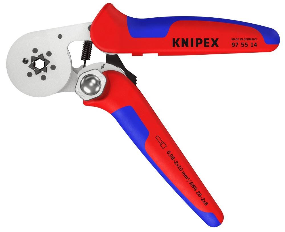 Knipex-Werk Aderendhülsen-Presszange 97 55 14 SB