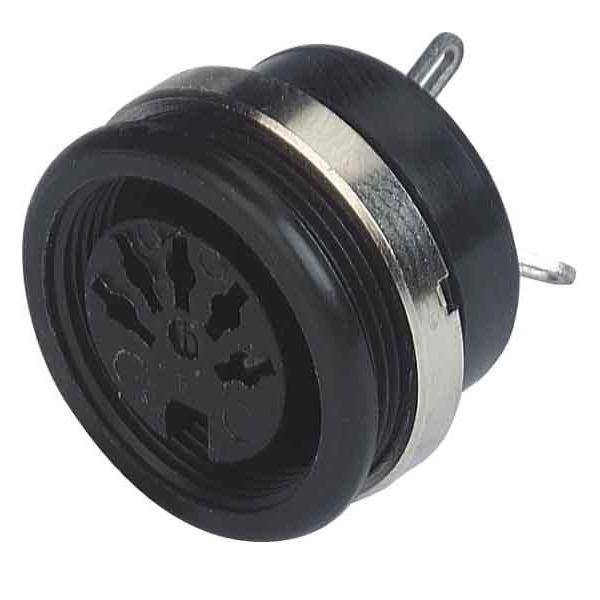 200 Stück Hirschmann ICON Einbaubuchse MAB 3100-S sw