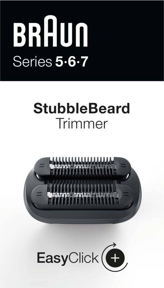 3 Stk. BRAUN Aufsatz Stubbler Aufsatz Stubble S5-7