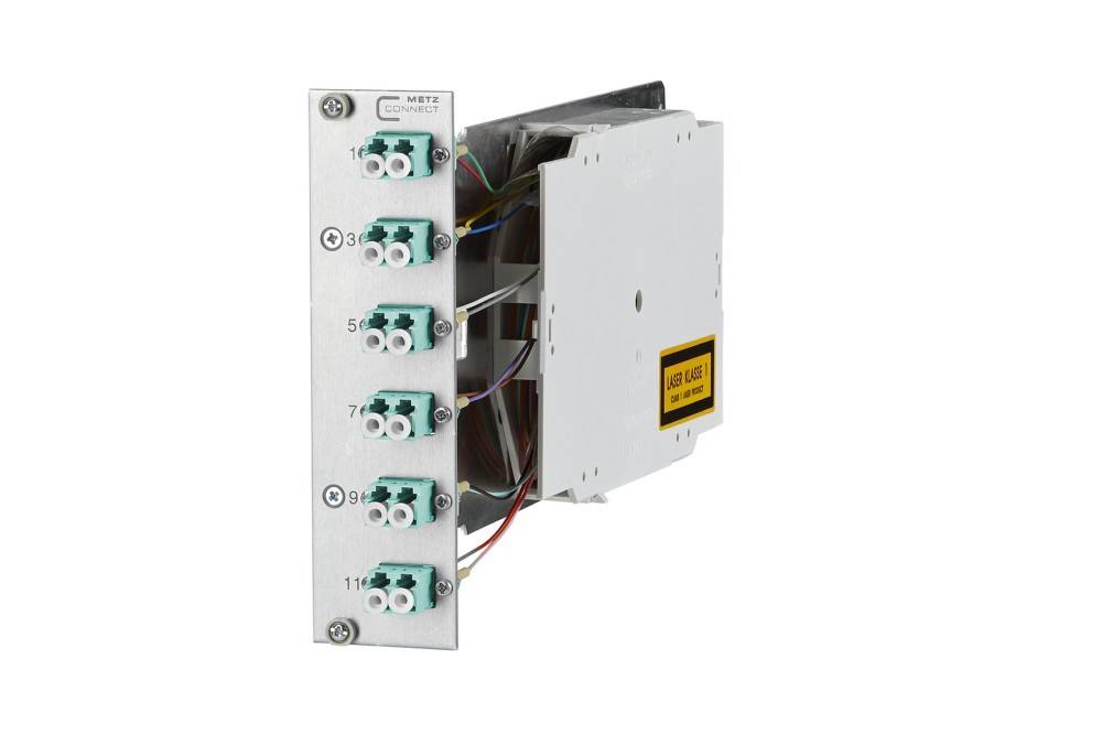 Metz Connect OpDAT CM 3HE/7TE 6xLC-D 1528S577061E