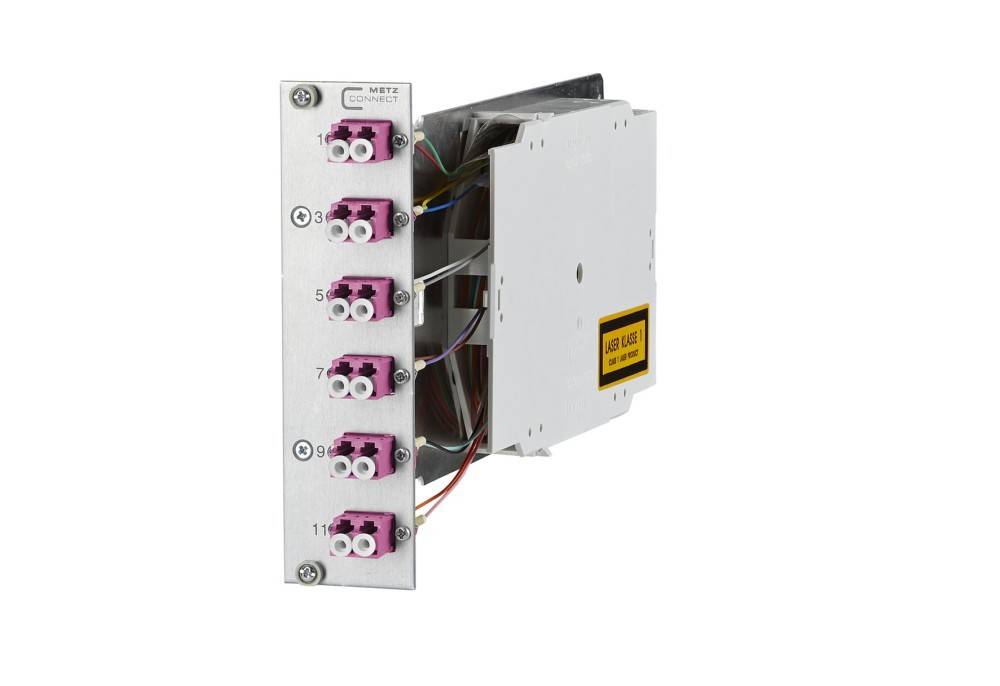 Metz Connect OpDAT CM 3HE/7TE 6xLC-D 1528S775061E