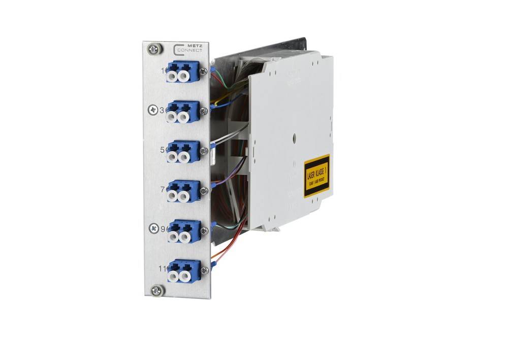 Metz Connect OpDAT CM 3HE/7TE 6xLC-D 1528S974061E