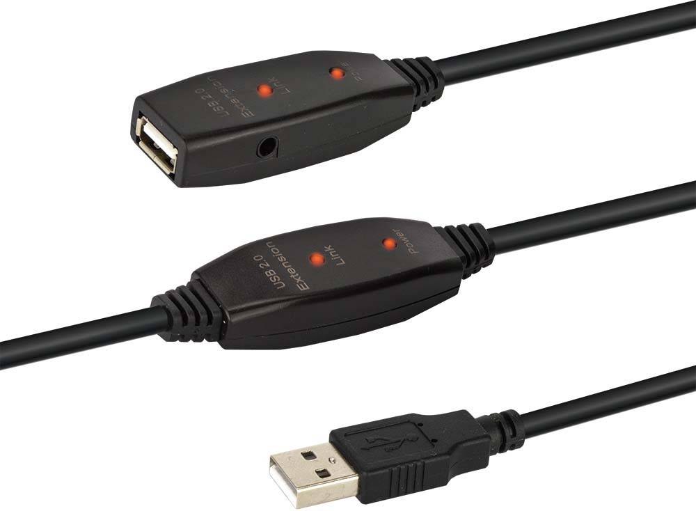 E+P Elektrik USB2.0 Repeaterkabel AA CC 508/20