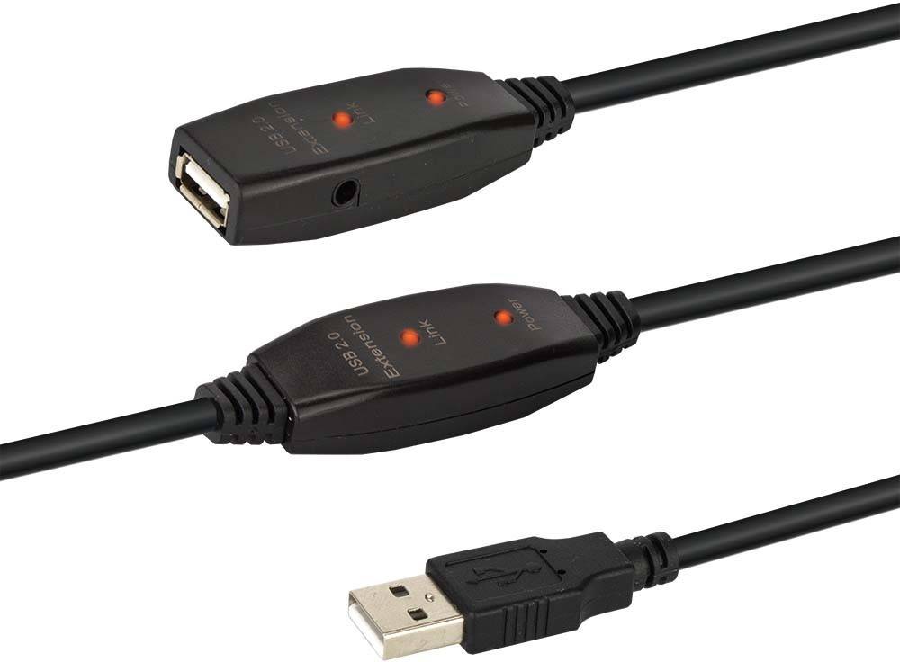 E+P Elektrik USB2.0 Repeaterkabel AA CC 508/25