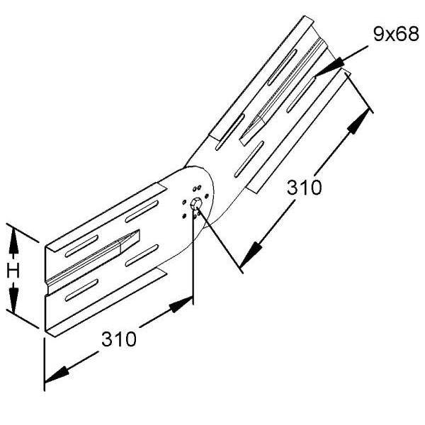 Rico Gelenkverbinder 173C9-C