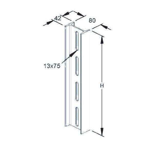 Rico H-Stiel I80 16A13-600