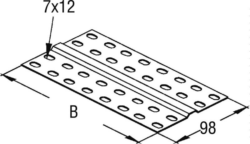 Rico Stoßleiste 16W8-600