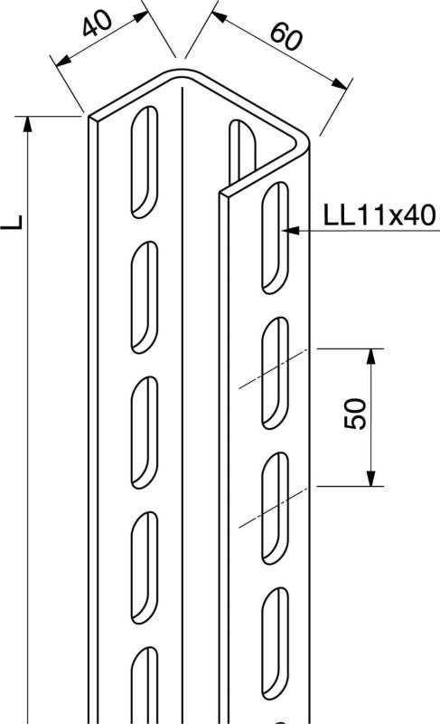 Rico U-Profil 16A7-500