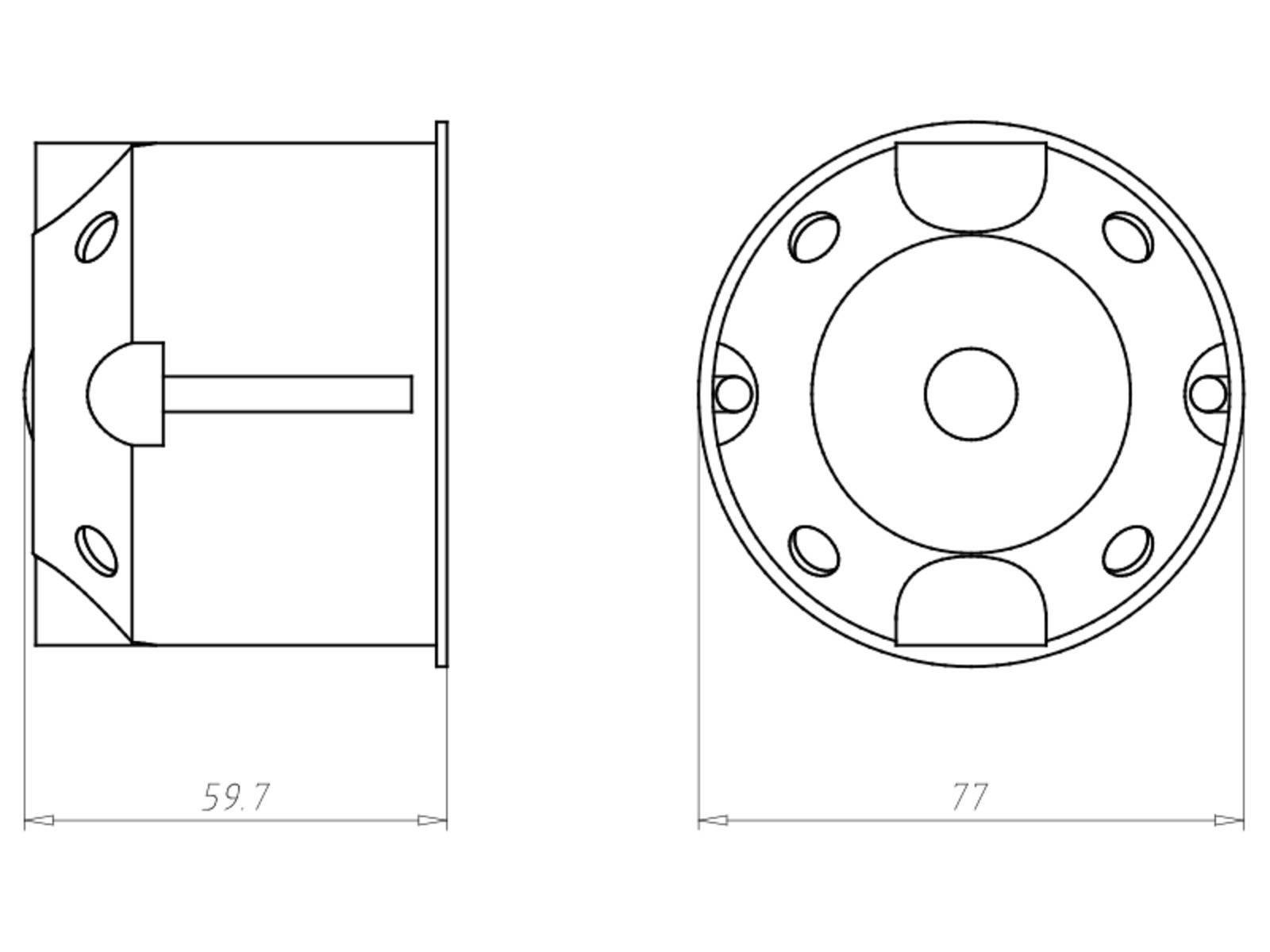 Kaiser Geräte-Verbindungsdose 9074-03
