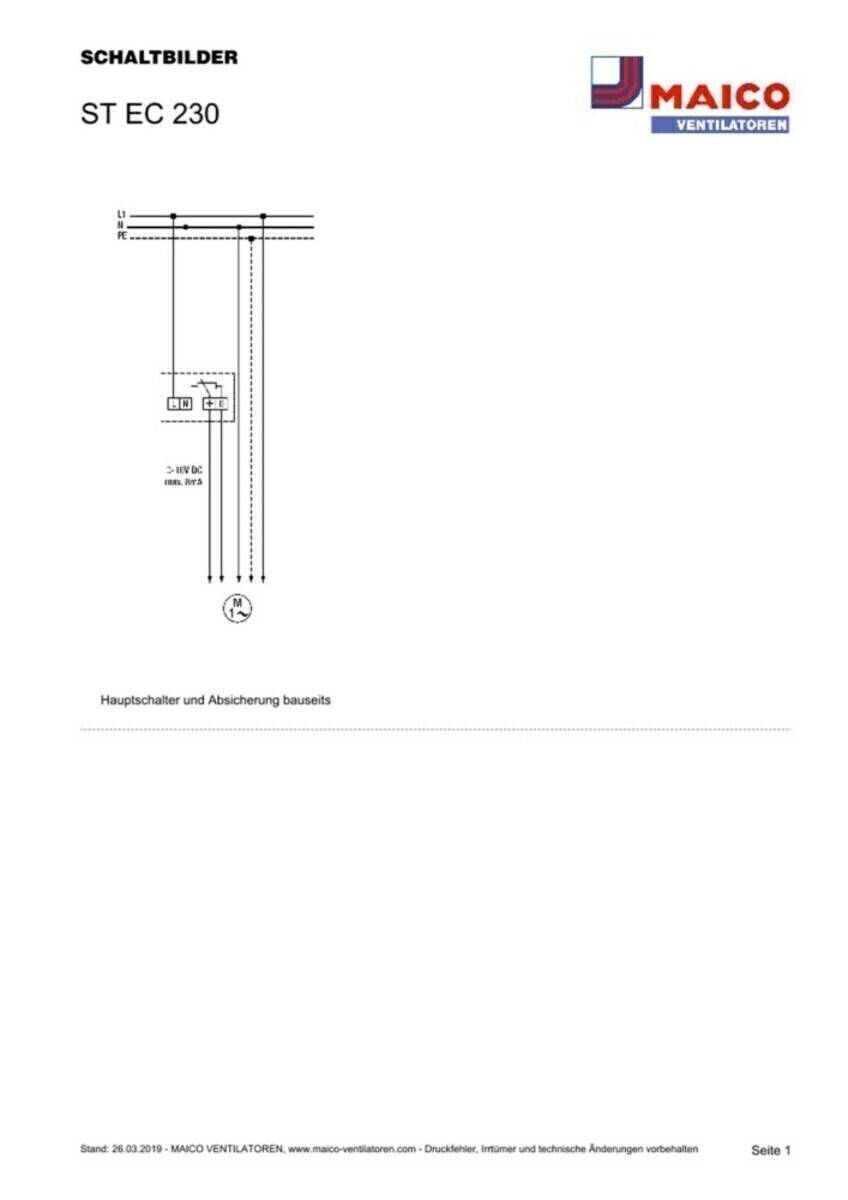 Maico Potentiometer ST EC 230