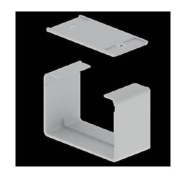 Unex Stoßstellenabdeckung grau 66114-48