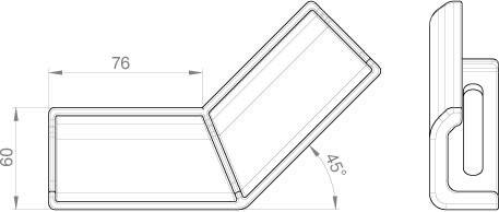 Unex Winkelverbinder 66843