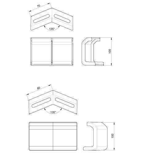 Unex Winkelverbinder 66851