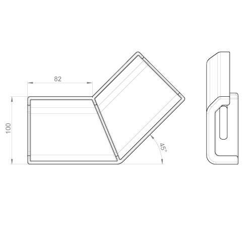 Unex Winkelverbinder 66853
