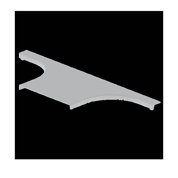 2 Stk. Unex Abdeckung T-Abzweiger grau 66329-48