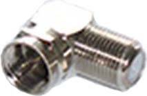 E+P Elektrik F-Winkeladapter Stecker + F5(VE2)