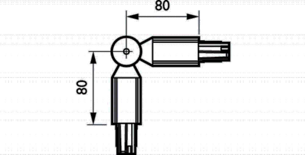 Philips Lighting Winkelverbinder flexibel ZRS750 ACP WH