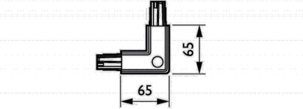 Philips Lighting L-Verbinder ZRS750 CCPE BK