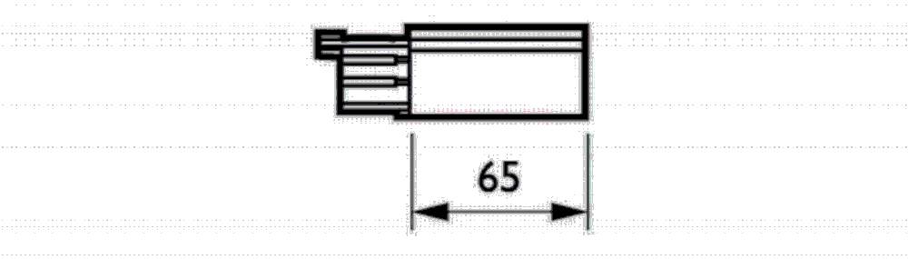 Philips Lighting Endeinspeisung links ZRS750 EPSL BK